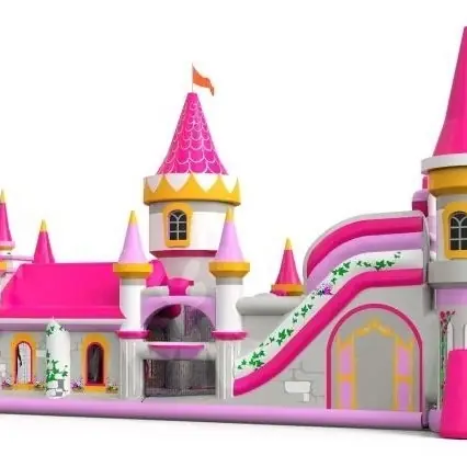 Castle with Active Center - Castle Collection commercial inflatable slide