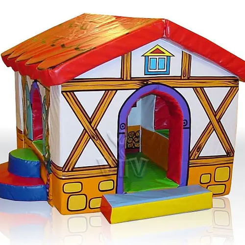 Tirol Hut foam soft play hut for dry indoor play areas